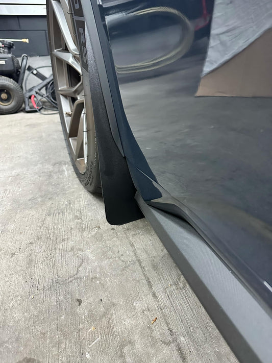 Deluxe Rock Guards - Front Pair - Rocker Panel Protection for 2024+ S650 Mustang