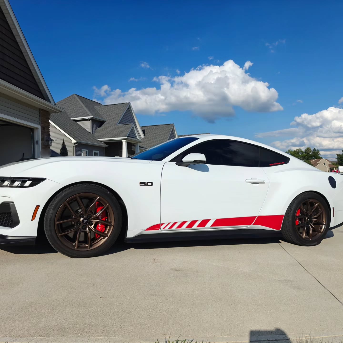 Rocker Stripes - Hash Style - 2024+ Mustang S650