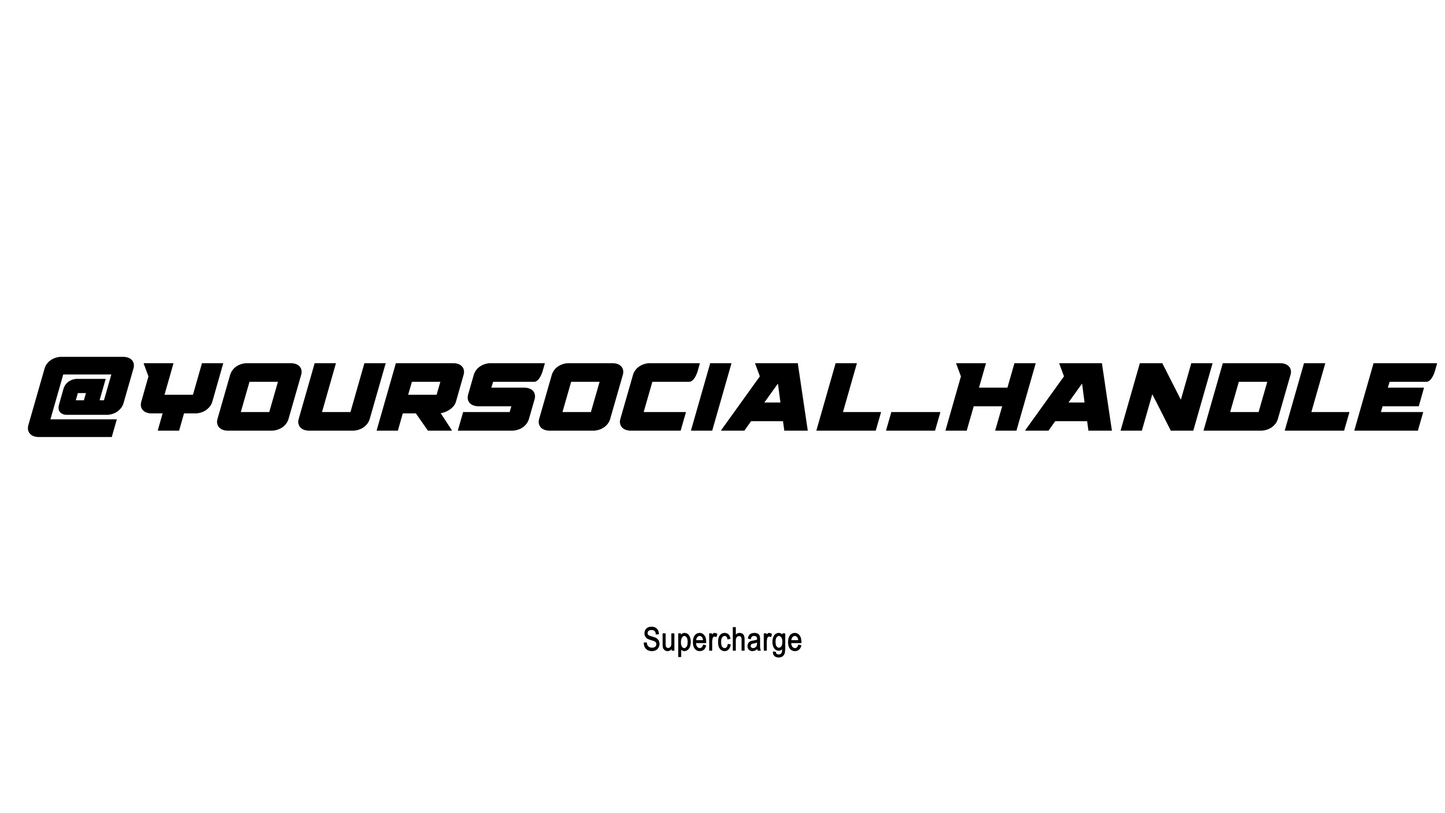 Identificador para redes sociales - Mustang S650 2024+