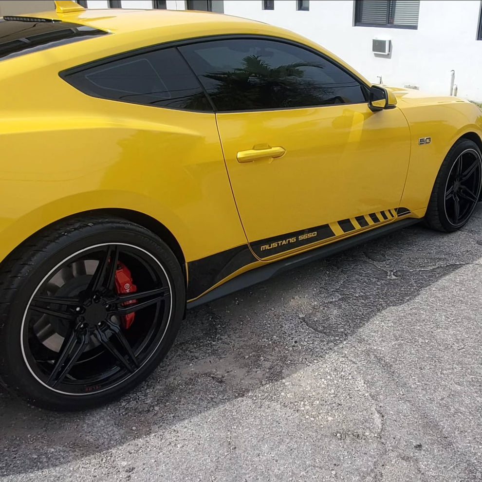 Rocker Stripes - Hash Style - 2024+ Mustang S650 – Mustang Restyled