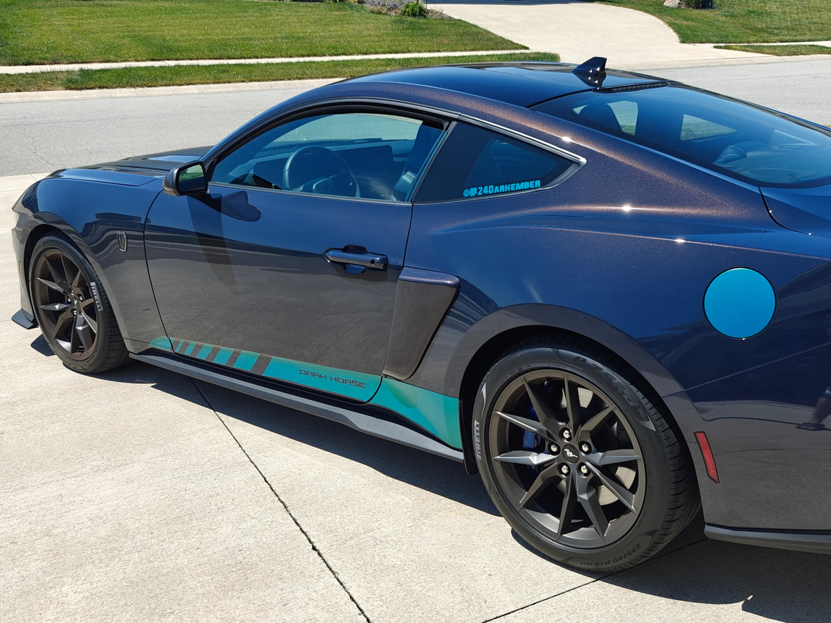 Rocker Stripes - Hash Style - 2024+ Mustang S650 – Mustang Restyled
