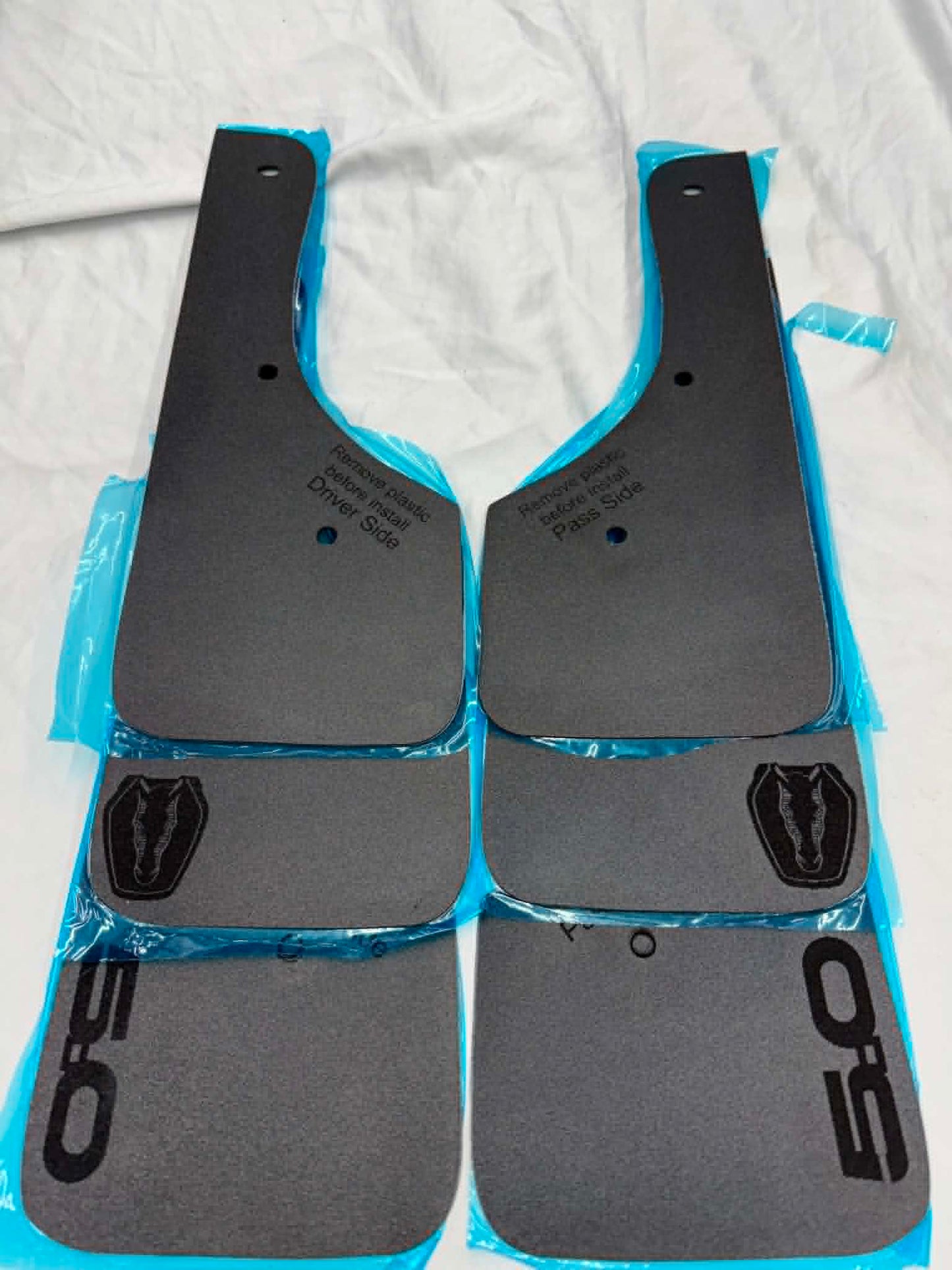 Deluxe Rock Guards - Rear Pair - Rear Bumper Panel Protection for 2024+ S650 Mustang